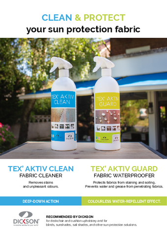 Dickson Tex'Aktiv Guard 1L Imperméabilisant textile pour tissu de