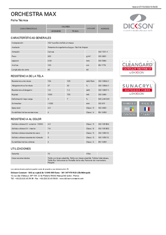 Ficha técnica