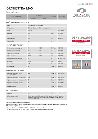 Informacje techniczne