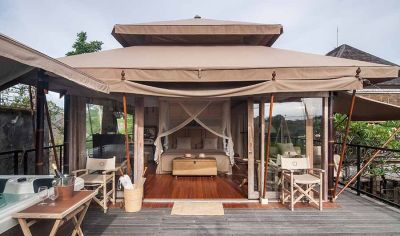 Tented villa