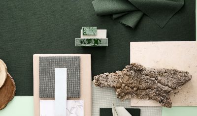 Natural harmonies with the collection of recycled fabrics from Sunbrella