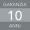 10 anni di garanzia